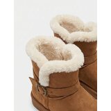 Sinsay Podstavljene buce s krznom i remenčićem | shoptok.hr