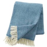 Klippan Pokrivac Pulse od merino vune porcelan blue Cene