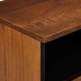  Nočna omarica Rjava 40 x 33 x 46 cm Masiven les manga, (5000107289) | Shoptok.si