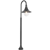 QAZQA Klasična zunanja svetilka črna 125 cm IP44 - Daphne Cene