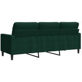  Trosjed tamnozeleni 180 cm baršunasti | shoptok.hr