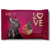 sos za pse govedina 4x100g