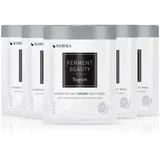 FermentBeauty Set of 5 Hydrating Face Sheet Masks with Fermented Yogurt and Hyaluronic Acid set mask za obraz po znižani ceni