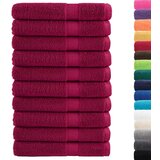 Furnova Premium brisače za savno SOLUND 10 kos bordo 80x200 cm 600 g/m2, (21916844) | Shoptok.si