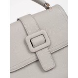 Shelvt Grey small handbag with gold elements | shoptok.hr