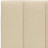  Okvir za krevet bez madraca krem 200x200 cm od tkanine - Krema 200 x 200 cm | shoptok.hr