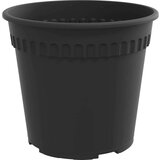  Okrugla saksija za cveće 24 pcs Crna Ø 19 x 16 cm Plastika - Crna Ø 19 x 16 5 cm 24 | shoptok.hr