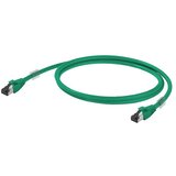 Weidmüller 1251590005 RJ45 omrežni kabel\, Patch kabel CAT 6a S/FTP 0.50 m zelena 1 kos, (20419922) | Shoptok.si