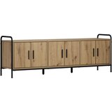  TV ormar 146 x 33 x 50 cm Hrast artisan Konstruirano drvo Slike