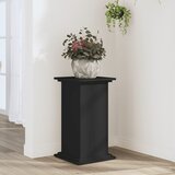 vidaXL Stojalo za rastline črno 33x33x60 cm inženirski les | Shoptok.si