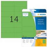 Herma Labels green 105x42,3 20 Sheets DIN A4 280 pcs. 5061 cijene