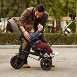 Kinderkraft Tricikel Aston 2 Plus, siv | Shoptok.si