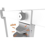 Vogels TVM3643WH, zidni nosač za ekrane od 40"-77", nagib do 20° pomak 180° | shoptok.hr