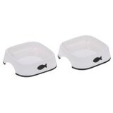 zooplus Plastična zdjelica Little Fish set od 2 komada - 2 x 200 ml, D 13,5 x Š 13,5 cm Cijene