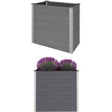 vidaXL visoka greda wpc 100x50x91 cm siva | Shoptok.si