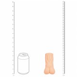 XKIN Tiffany Throatcheck - realističen masturbator v obliki nožnice (naraven) | Shoptok.si