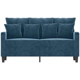  Dvosjed Plava 120 cm baršunasti | shoptok.hr