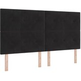  Uzglavlje Crna 180 cm Baršun | shoptok.hr