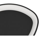 Eglo stropna lampa loretello crno-bijela nepravilan oblik led 20W 1440LM 2700-6500K 35 cm | shoptok.hr