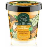 Organic Shop Body Desserts Mango Sugar Sorbet obnovitveni sladkorni piling za telo 450 ml