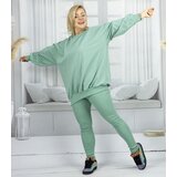 Pri Women's tracksuit loose sweatshirt + ribbed leggings CHICAGO | Shoptok.si