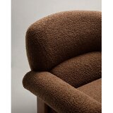 Kave Home Rjav fotelj iz tkanine bouclé Nema – | Shoptok.si