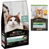 Pro Plan suha mačja hrana + 6 x 85 g mokre hrane gratis! - LiveClear Sterilised Adult losos (1.4 kg) + Piščanec (6 x 85 g) | shoptok.hr