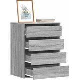  Kutna komoda s ladicama boja hrasta sonome 60x41x76 cm drveni | shoptok.hr