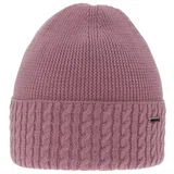 AGBO Woman's winter hat in violet merino wool Febe