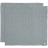 Jollein tetra plenica 2/1 115x115cm Miffy Silhouettes sea green Cene