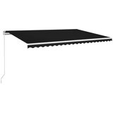 Tenda na ručno uvlačenje 500 x 350 cm antracit | shoptok.hr