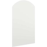  Ogledalo s LED svjetlima 70 x 40 cm stakleno u obliku luka | shoptok.hr