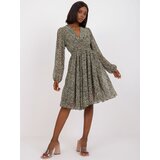 ZULUNA Dress-CHA-SK-2903-1.50-khaki Cene