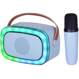 Trevi karaoke 10W, mini dimenzije, disco rasvjeta, mikrofon, plave XR 8A01 | shoptok.hr