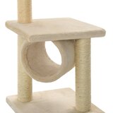  Penjalica za mačke sa stupovima za grebanje 65 cm s uzorkom | shoptok.hr