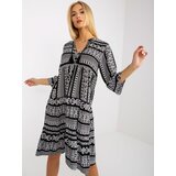 Eight2Nine Dress-D73771M30214A1EN-black-white | shoptok.hr