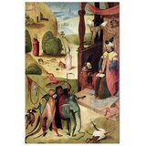  XXL slika - Hieronymus Bosch – St. James and the Magician 113x170 | shoptok.hr