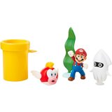 Jakks Pacific Mini Figure World of Nintendo - 5-Pack - Super Mario Underwater Diorama Set Cene