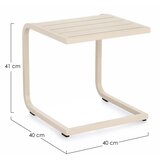 BIZZOTTO Vrtni stolić aluminijski 40x40 cm Taylor – | shoptok.hr