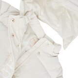 Guess HOODED LS PUFFER Bijela Slike