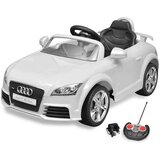 RS dječji Autić Audi TT s Daljinskim Upravljanjem Bijeli | shoptok.hr