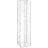  Gabionske stupne košare 2 kom 40 x 40 x 180 cm željezne | shoptok.hr