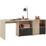 Livetastic kombinirana pisalna miza leseni material hrast bianco | Shoptok.si