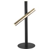Schuller Varas namizna svetilka, zlato/črno 2L, (21006492) | Shoptok.si