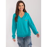 RELEVANCE Blouse-RV-BZ-9244.19X-Turquoise | Shoptok.si