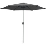  Vrtni suncobran s aluminijskim stupom 270 x 246 cm antracit | shoptok.hr