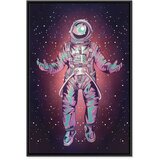  Slika - Lonely Traveler (1 Part) Vertical 40x60 U crnom drvenom okviru | shoptok.hr