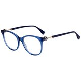 Fendi Ženske Dioptrijske naočale FF 0393 Blue | shoptok.hr
