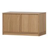 vtwonen Modularna knjižna polica v hrastovem dekorju v naravni barvi 227x243 cm Modulair – | Shoptok.si