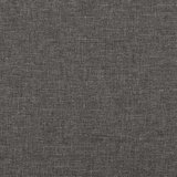 vidaXL Box spring postelja z vzmetnico LED temno siva 120x190 cm blago | Shoptok.si
